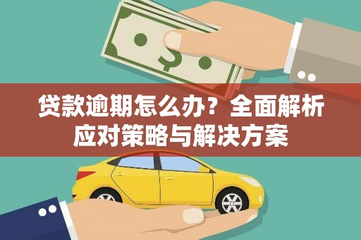 甘井子贷款逾期怎么办？全面解析应对策略与解决方案