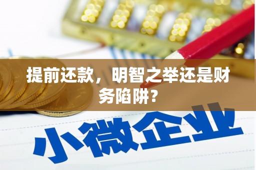 甘井子提前还款，明智之举还是财务陷阱？
