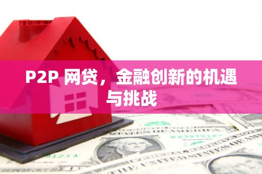 甘井子P2P 网贷，金融创新的机遇与挑战