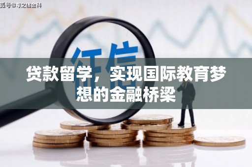 甘井子贷款留学，实现国际教育梦想的金融桥梁