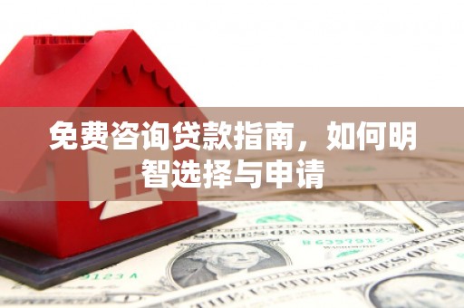 甘井子免费咨询贷款指南，如何明智选择与申请