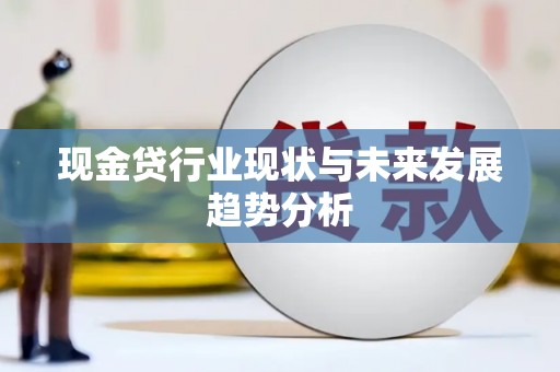 甘井子现金贷行业现状与未来发展趋势分析