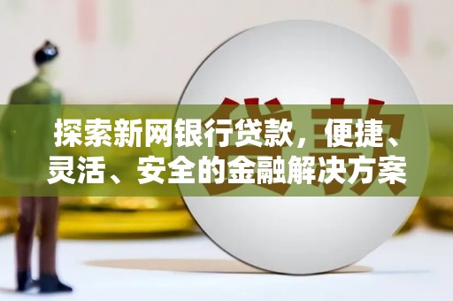 甘井子探索新网银行贷款，便捷、灵活、安全的金融解决方案