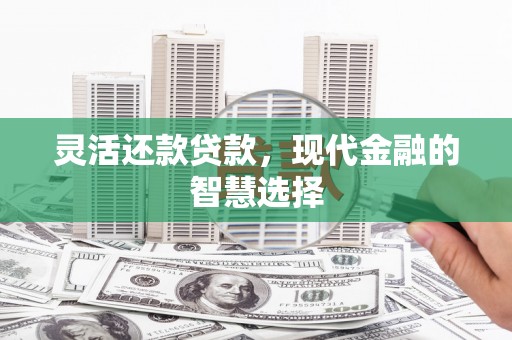 甘井子灵活还款贷款，现代金融的智慧选择