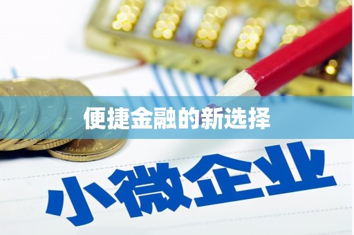 甘井子便捷金融的新选择