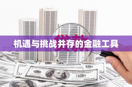 甘井子机遇与挑战并存的金融工具