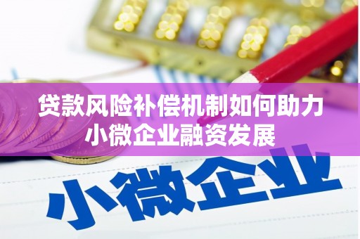 甘井子贷款风险补偿机制如何助力小微企业融资发展
