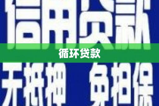 甘井子循环贷款