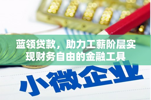 甘井子蓝领贷款，助力工薪阶层实现财务自由的金融工具