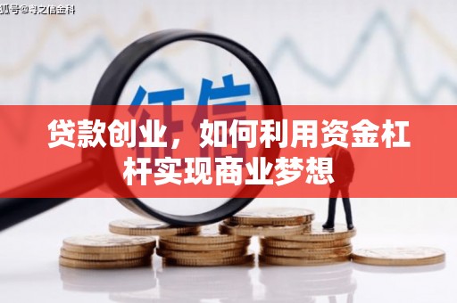 甘井子贷款创业，如何利用资金杠杆实现商业梦想