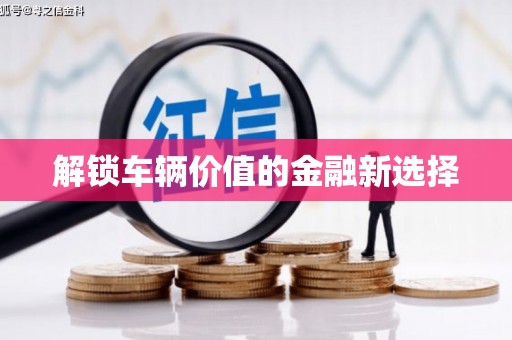 甘井子解锁车辆价值的金融新选择
