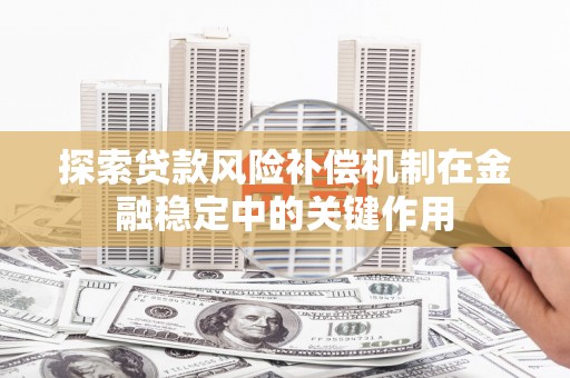 甘井子探索贷款风险补偿机制在金融稳定中的关键作用